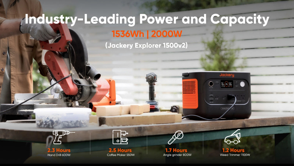 Jackery Explorer 1500 v2 Portable Power Station - Image 16